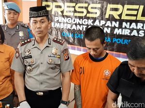 Polisi Tangkap Pemesan 2.000 Butir Hexymer di Ekspedisi Tasikmalaya