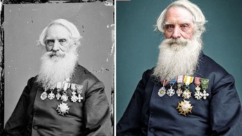 Foto Samuel Morse, 1865. Foto: Mario Unger