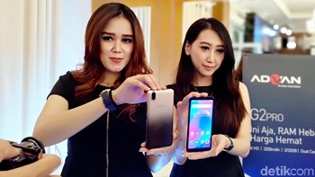 Sementara untuk kebutuhan selfie ada kamera 5 MP. Foto: Adi Fida Rahman/detikINET