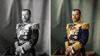 Foto Czar Nikolaus II. Foto: Mario Unger