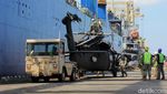 Kendaraan Tempur US ARMY Merapat ke Banyuwangi