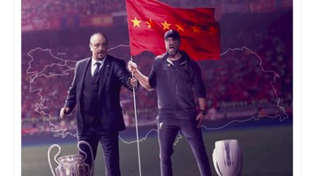 Jurgen Klopp pun disamakan dengan Rafael Benitez yang melatih Liverpool di 2005. Foto: istimewa