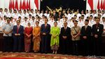 Jokowi Kukuhkan 68 Anggota Paskibraka Nasional di Istana