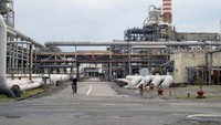 Pertamina menjamin suplai BBM dan LPG untuk Terminal BBM di wilayah Kalimantan dan sebagian kawasan Indonesia Timur tetap aman. Kilang Balikpapan berkapasitas produksi  260.000 barrel/hari. Pool/Pertamina.