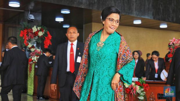 Cerita Designer di Balik Tampilan Kebaya Hijau Sri Mulyani 