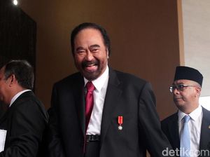 Soal Wajah Cerah Usai Temui Presiden PKS, Paloh: Jokowi Humornya Tinggi