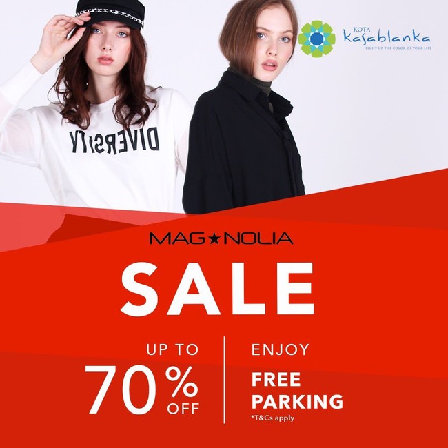 Magnolia juga menawarkan program diskon Hari Kemerdekaan. Tak tanggung-tanggung, diskon yang diberikan hingga 70%. Foto: Twitter