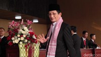 Imam Besar Masjid Istiqlal Nasaruddin Umar pun hadir dalam sidang tahunan MPR.