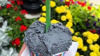 Ragam makanan serba hitam masih diminati. Kuncinya ada pada penggunaan bubuk arang bambu. Kalau kamu tertarik cicip es krim hitam? Foto: Istimewa