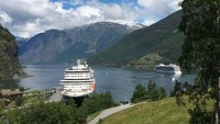 4 Kota di Norwegia menempati urutan ketujuh hingga kesepuluh. Norwegia mendominasi penghargaan ini, salah satunya dengan Kota Flam (Cruise Critic/CNN)