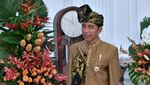 Melihat Lebih Dekat Baju Adat Sasak yang Dipakai Jokowi