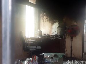 Markas GMNI Cianjur Diduga Dibakar Orang Tak Dikenal