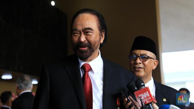 Surya Paloh Ketua Umum Partai Nasdem (CNBC Indonesia/Andrean Kristianto)