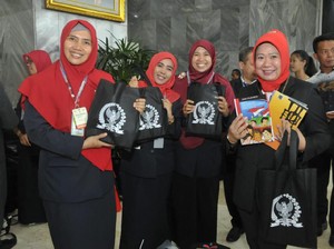 Booth MPR Laris Manis Diserbu Pengunjung Sidang Tahunan 2019