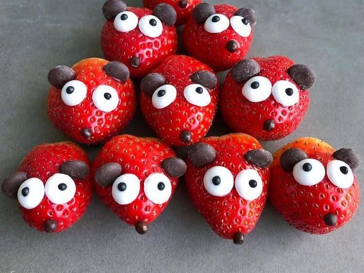 Super Gemas! Buah-buahan Ini Dibentuk Berkarakter Hewan