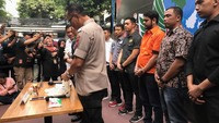 Rio Reifan saat ditemui di Polda Metro Jaya pada Jumat (16/8).