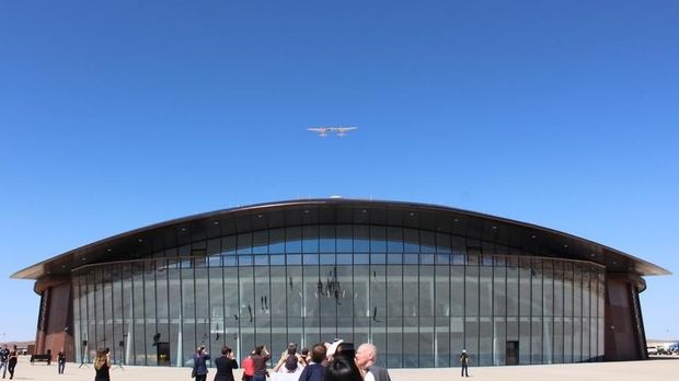 Virgin Galactic Buka Fasilitas Penerbangan ke Luar Angkasa