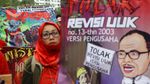 Massa Buruh Gelar Aksi Demonstrasi di Kawasan DPR