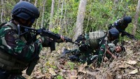 Latihan Bersama Platoon Exchange (Platex) 2019 bergeser ke hutan Selogiri, Desa Ketapang, Kecamatan Kalipuro Banyuwangi.