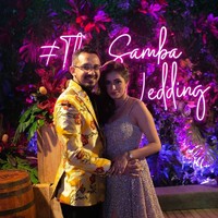 Raam Punjabi dan Raakhee Punjabi menggelar pesta pernikahan mewah Amrit Punjabi dan Sanjana di hotel mewah The Apurva Kempinski, Nusa Dua, Bali. Pesta digelar selama empat hari empat malam. Foto: Dok. Instagram @thesambawedding