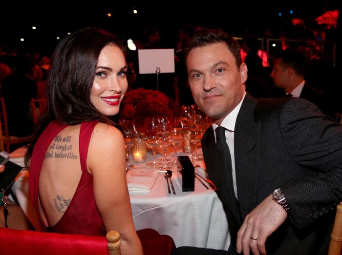 megan fox MILAN, ITALY - SEPTEMBER 25: Megan Fox and Brian Austin Green attend the Emporio Armani Womenswear Spring/Summer 2011 fashion show during Milan Fashion Week on September 25, 2010 in Milan, Italy. (Photo by Vittorio Zunino Celotto/Getty Images)
