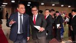 Megawati, Maruf dan Menteri Kabinet Kerja Hadiri Sidang Tahunan MPR