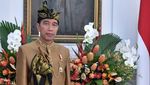Melihat Lebih Dekat Baju Adat Sasak yang Dipakai Jokowi