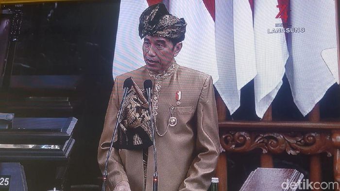Foto: Pidato Kenegaraan Jokowi (Zunita/detikcom) Foto: Pidato Kenegaraan Jokowi (Zunita/detikcom)