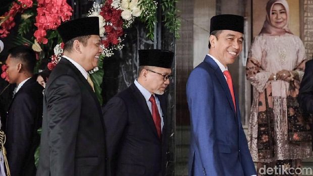 Jokowi saat sidang tahunan MPR / 