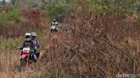 Tantangan yang dihadapi para petugas pun tak dapat dibilang mudah untuk dapat mencapai wilayah Saree, Gunung Seulawah Agam, Aceh Besar.