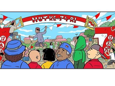 Deretan Google Doodle Rayakan Hari Kemerdekaan Indonesia