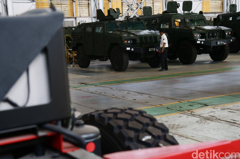 Kendaraan tempur Pindad. Foto: Dikhy Sasra Kendaraan tempur Pindad. Foto: Dikhy Sasra