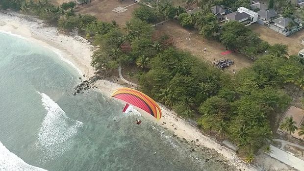 Pengibaran Bendera Jadi Bukti Pulihnya Pariwisata Tanjung Lesung