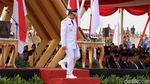 Momen Anies Baswedan Pimpin Upacara HUT RI di Pulau Reklamasi