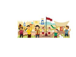 Deretan Google Doodle Rayakan Hari Kemerdekaan Indonesia