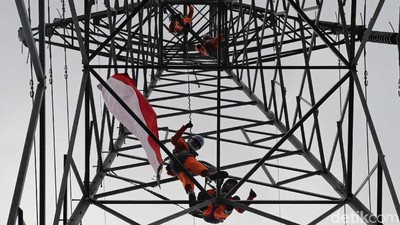 Perjuangan PLN Benahi Tower Listrik di Kaki Gunung Aceh