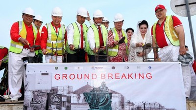Pembangunan Patung Fatmawati di Bengkulu