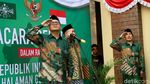 Melihat Suasana Upacara Hari Kemerdekaan di PBNU