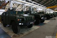 Komponen Lokal Kendaraan Tempur Pindad Tembus 70%