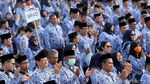 Ribuan PNS DKI Jakarta Ikuti Upacara HUT RI