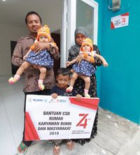 BNI, Pindad, & Dirgantara Indonesia Sediakan Air Bersih & Bedah Rumah