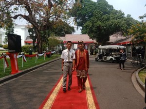 Koko Ardiansyah Terharu Bisa ke Istana