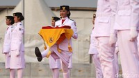 Diketahui, paskibra ini merupakan pasukan pengibar bendera yang telah dilantik Anies pada, Kamis (15/8/2019) lalu.