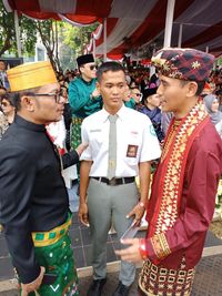 Koko sempat bertemu Menaker Hanif Dhakiri. (Foto: Dok. Istimewa)