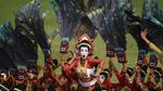 Penampilan Memukau Para Penari Thengul di Istana Merdeka