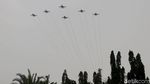 Terpukau Aksi 14 Jet Tempur TNI AU di Hari Kemerdekaan Indonesia