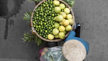Dia lantas mencari jembatan untuk memotret dari atas. Foto: Loes Heerink