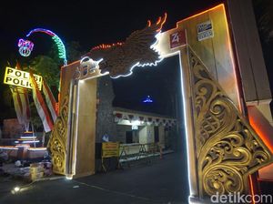Gunungan Jadi Tema Gapura di Kediri untuk Angkat Kearifan Budaya Lokal