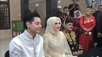 Keduanya kini telah resmi menjadi suami dan istri.  (Wano Dya/detikcom)
