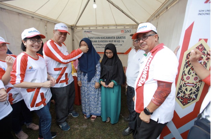 BNI, Pindad, dan Dirgantara Indonesia Gelar Pesta Rakyat di Kaltim